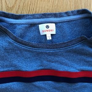 Sundry Sweatshirt Stripe